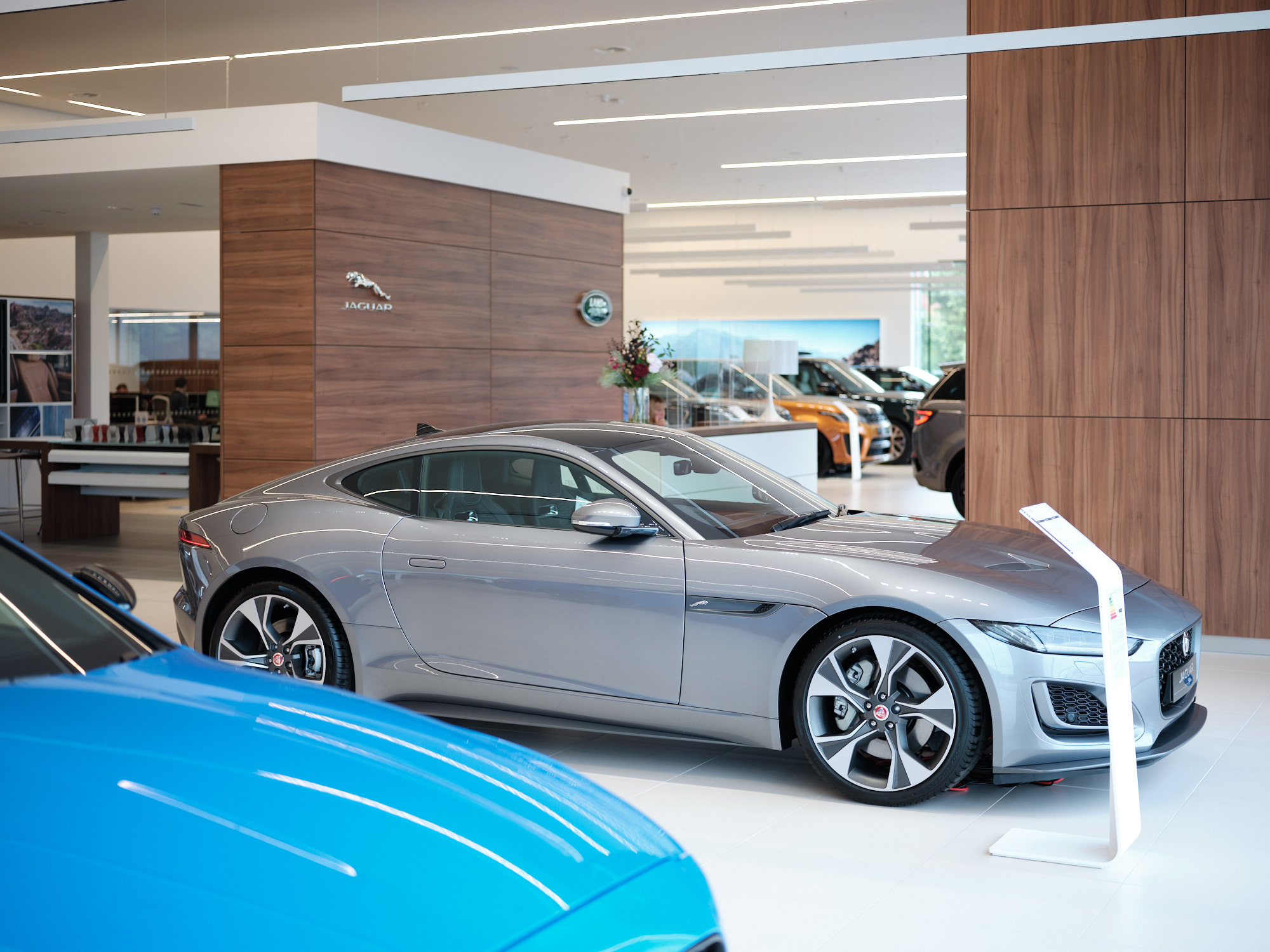 Hatfields Jaguar Land Rover Showroom